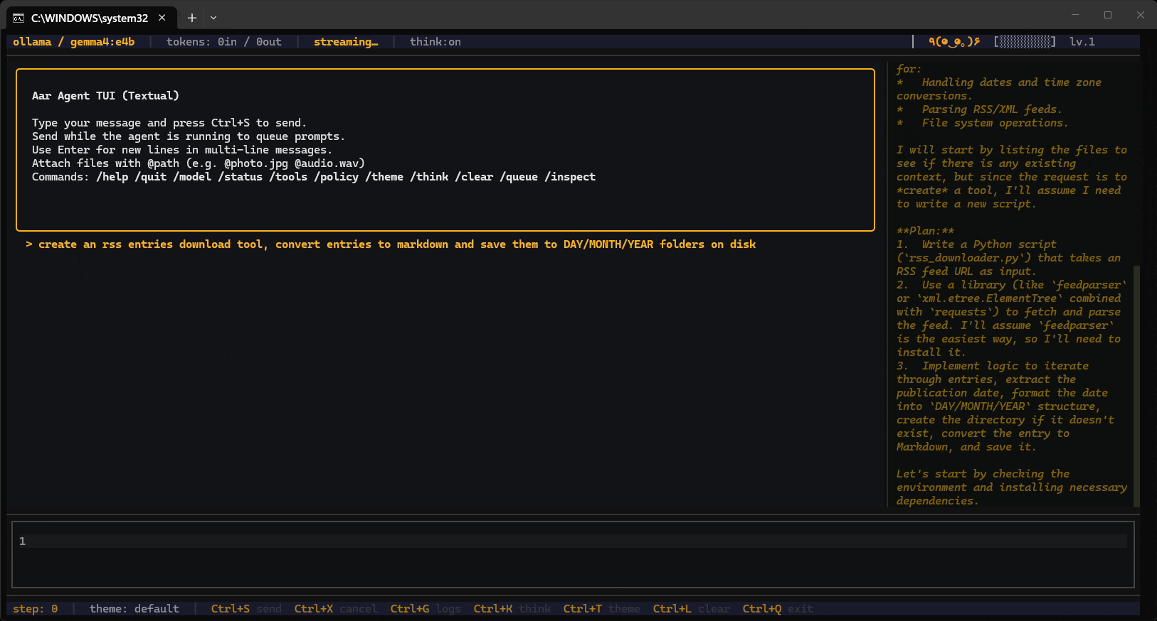 AAR Agent — with CLI/TUI